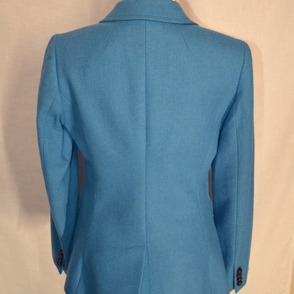 J.Crew Light Blue Wool Coat - Picture 2 of 4